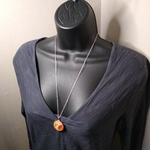 Love Is Patient Love Is Kind Pendant Necklace 24 Inches